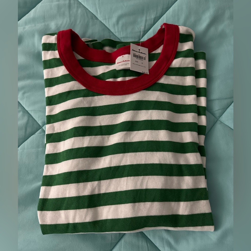 NWT Hanna Andersson Men’s/Women’s Organic Cotton Long John Shirt XL